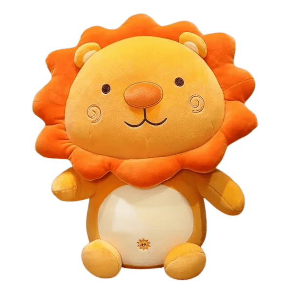 Coussin lion doux en coton - Mon - Coussin