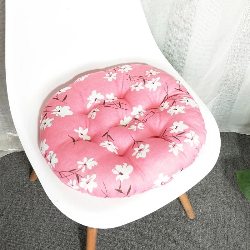 Coussin rond 40 cm en coton - Mon - Coussin