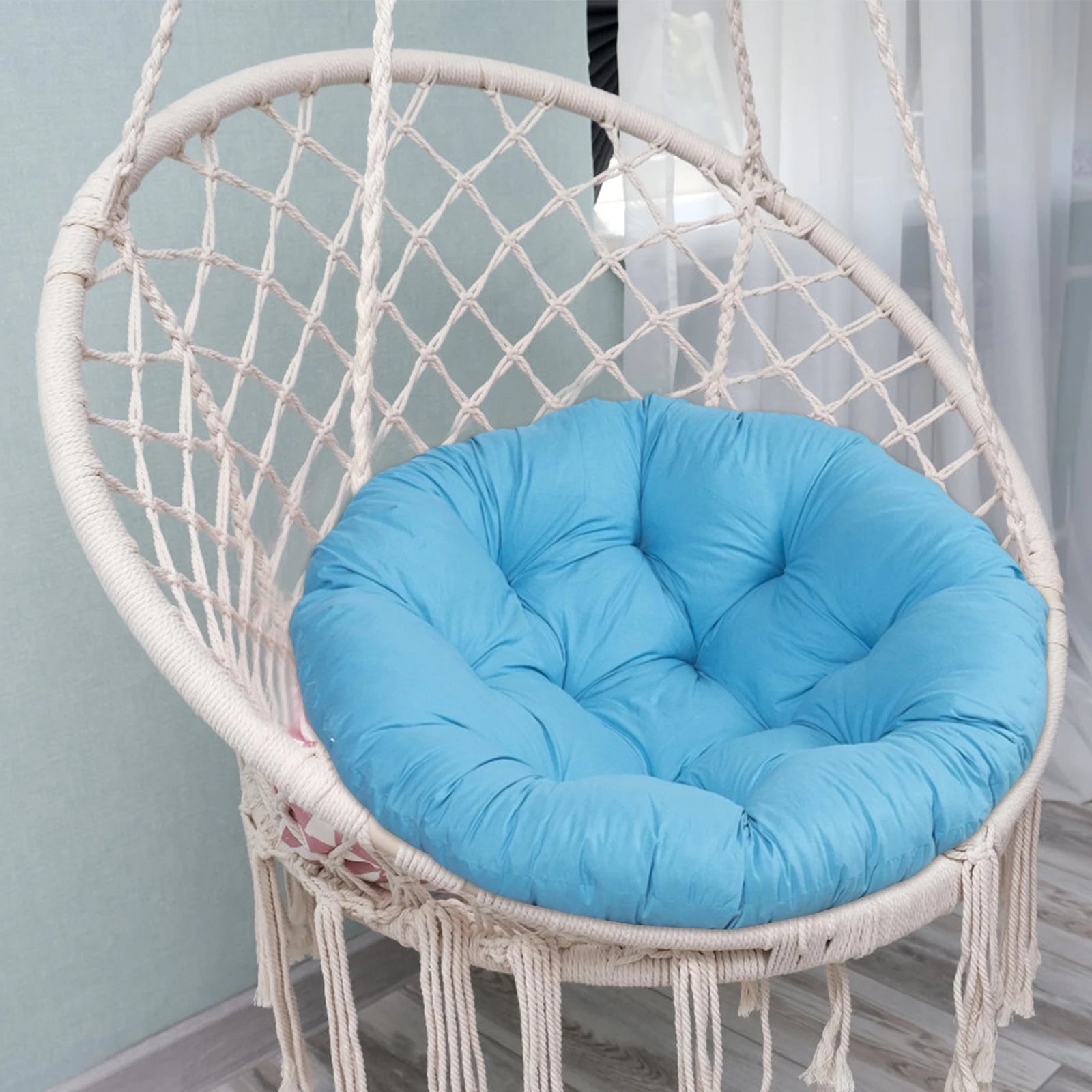 Coussin rond pour fauteuil suspendu imperméable - Mon - Coussin