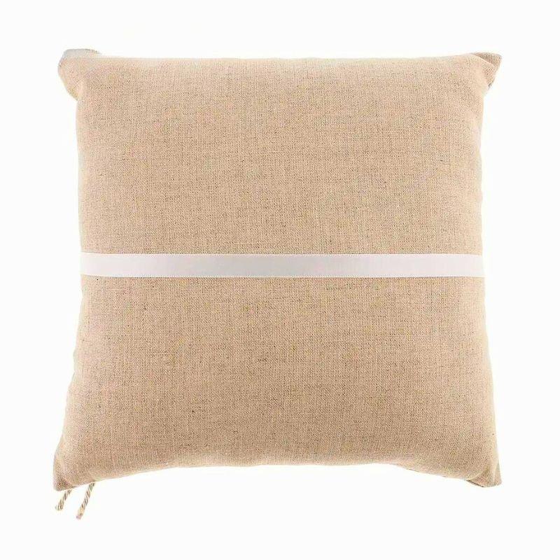 Coussin toile de jute - Mon - Coussin