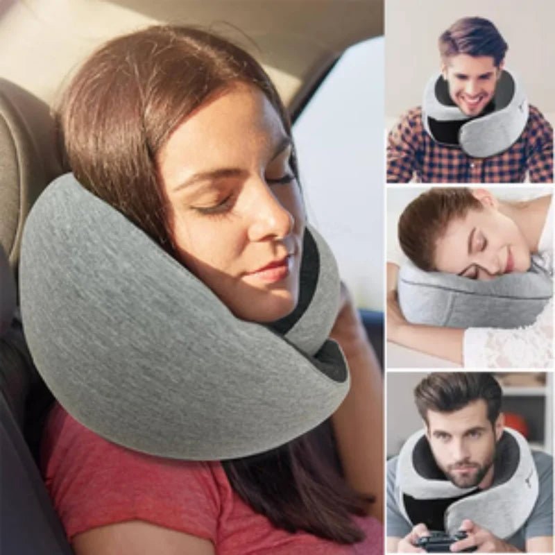 Coussin tour de cou avion confort en coton - Mon - Coussin