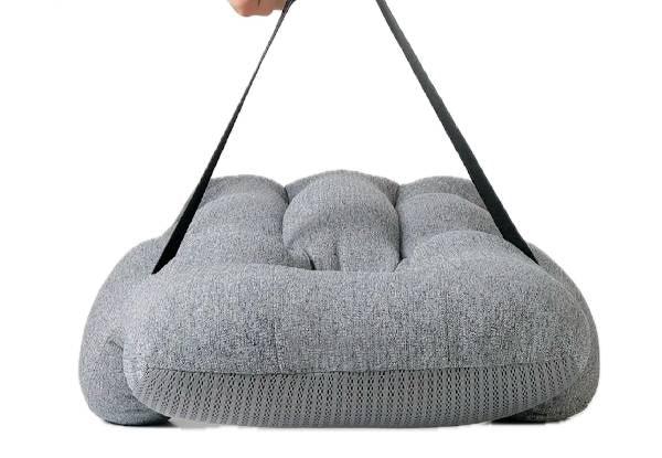 Coussin Lombaire Fauteuil : Design Sculptural et Support Ergonomique