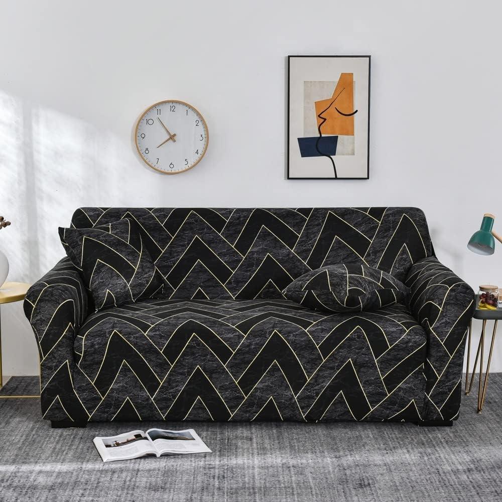 Housse de Canapé d'Angle Extensible Motif Chevron Moderne - Protection & Style - Mon - Coussin – Boutique Française de Coussins Orthopédiques, de Lecture et pour Animaux