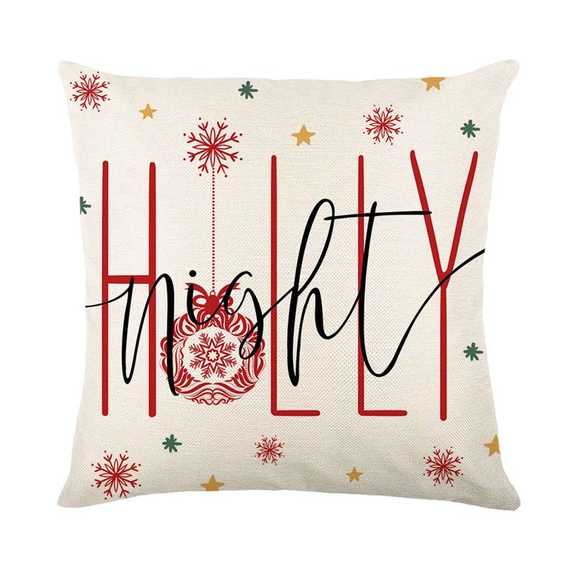 housse de coussin de noel - Mon - Coussin