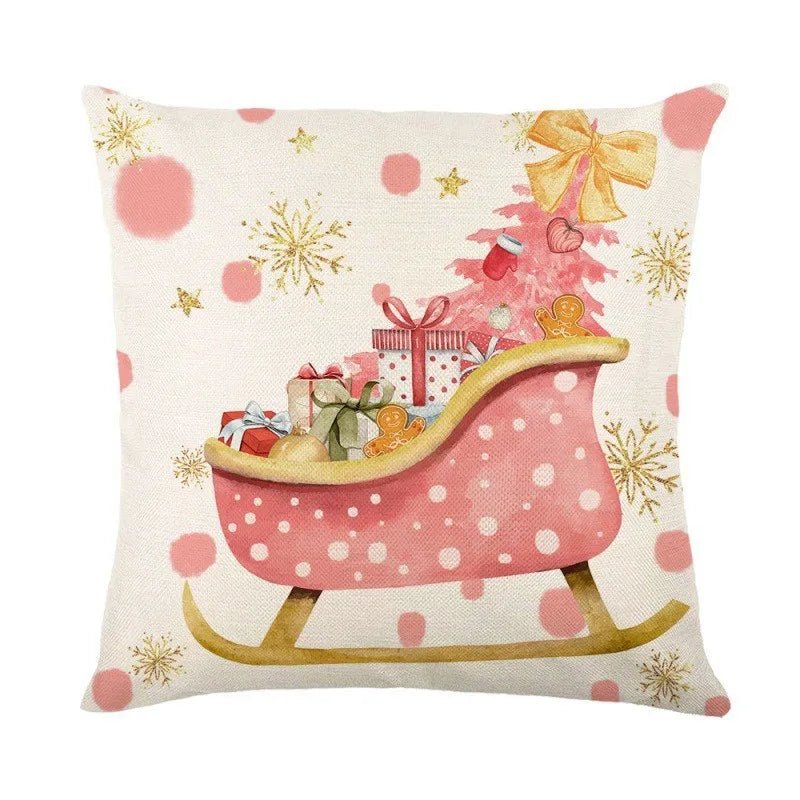 housse de coussin de noel - Mon - Coussin