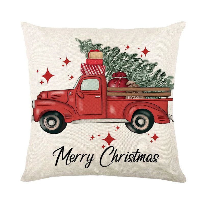 housse de coussin de noel - Mon - Coussin