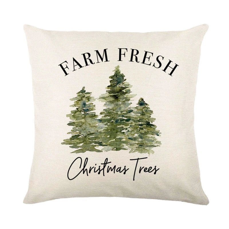 housse de coussin de noel - Mon - Coussin