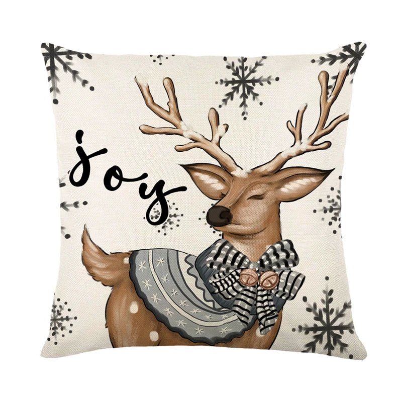 housse de coussin de noel - Mon - Coussin