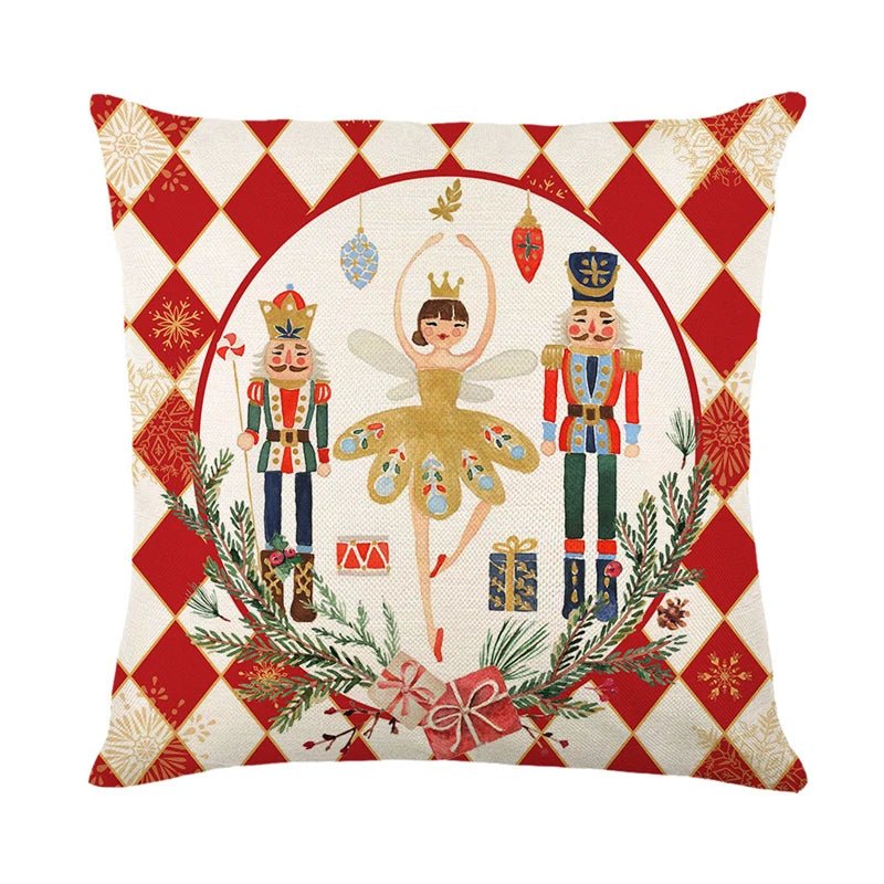 housse de coussin de noel - Mon - Coussin