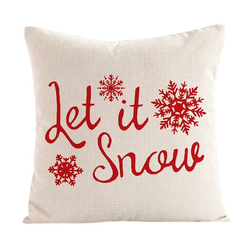 housse de coussin de noel - Mon - Coussin