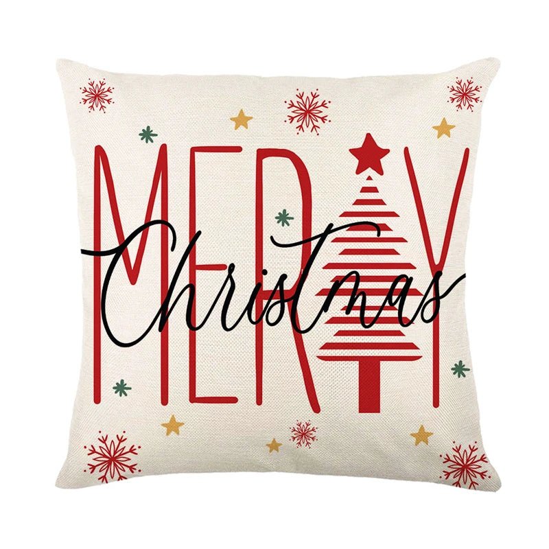 housse de coussin de noel - Mon - Coussin