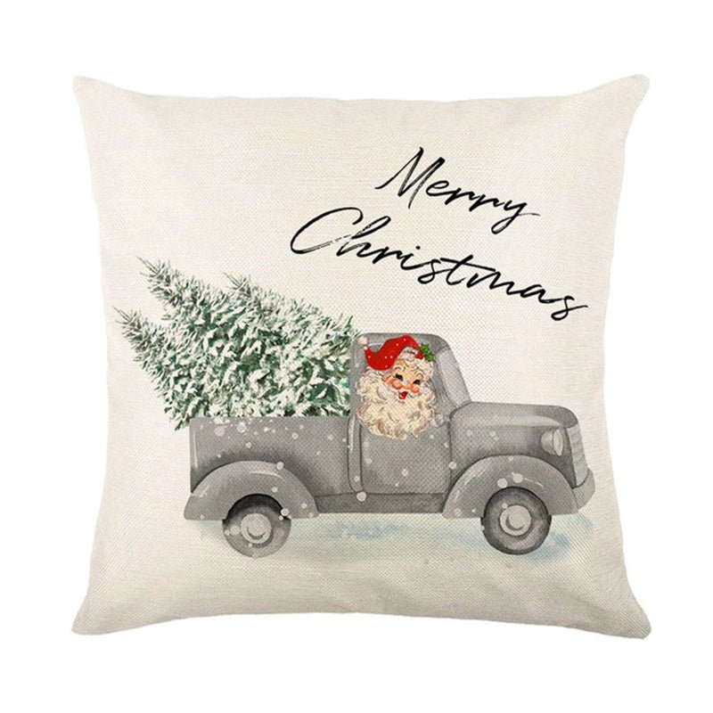 housse de coussin de noel - Mon - Coussin