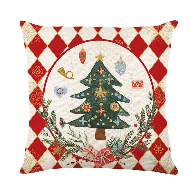 housse de coussin de noel - Mon - Coussin