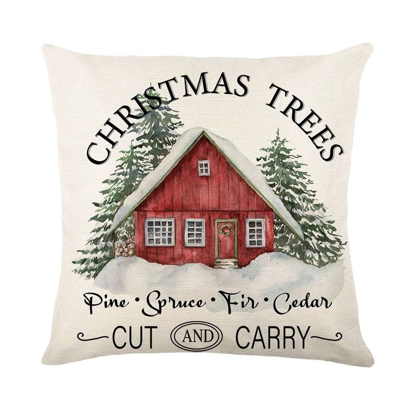 housse de coussin de noel - Mon - Coussin