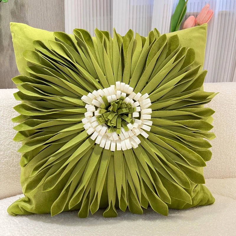 Housse de coussin fleuri - Mon - Coussin