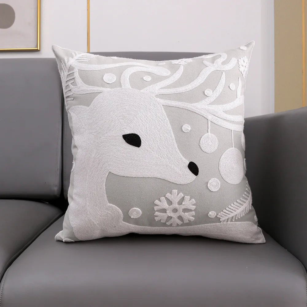 Housse de coussin motif noel - Mon - Coussin