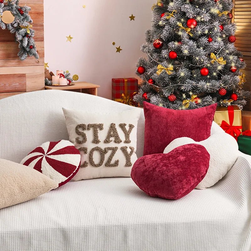 Housse de coussin pour noel - Mon - Coussin