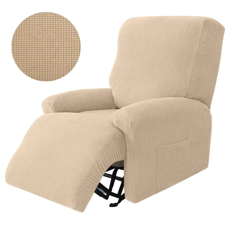 Housse de fauteuil extensible synthétique - Mon - Coussin