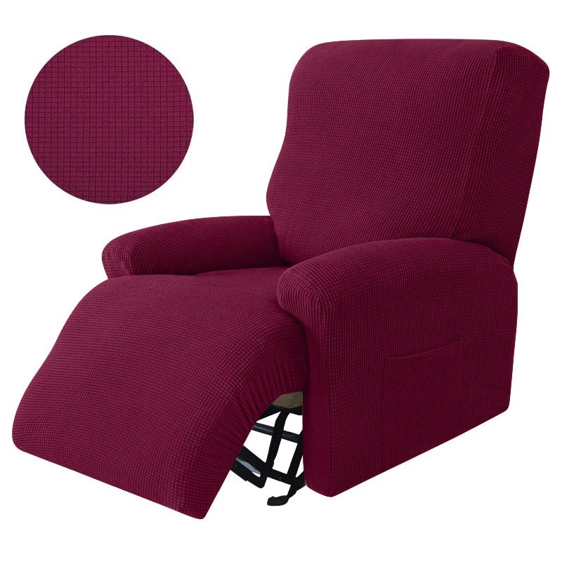 Housse de fauteuil extensible synthétique - Mon - Coussin