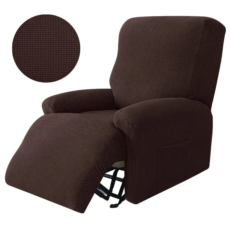 Housse de fauteuil extensible synthétique - Mon - Coussin