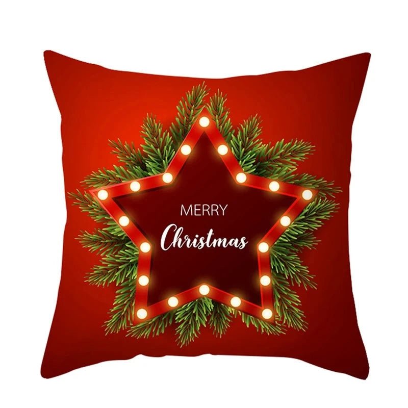 Housses de coussin noel en tissu - Mon - Coussin