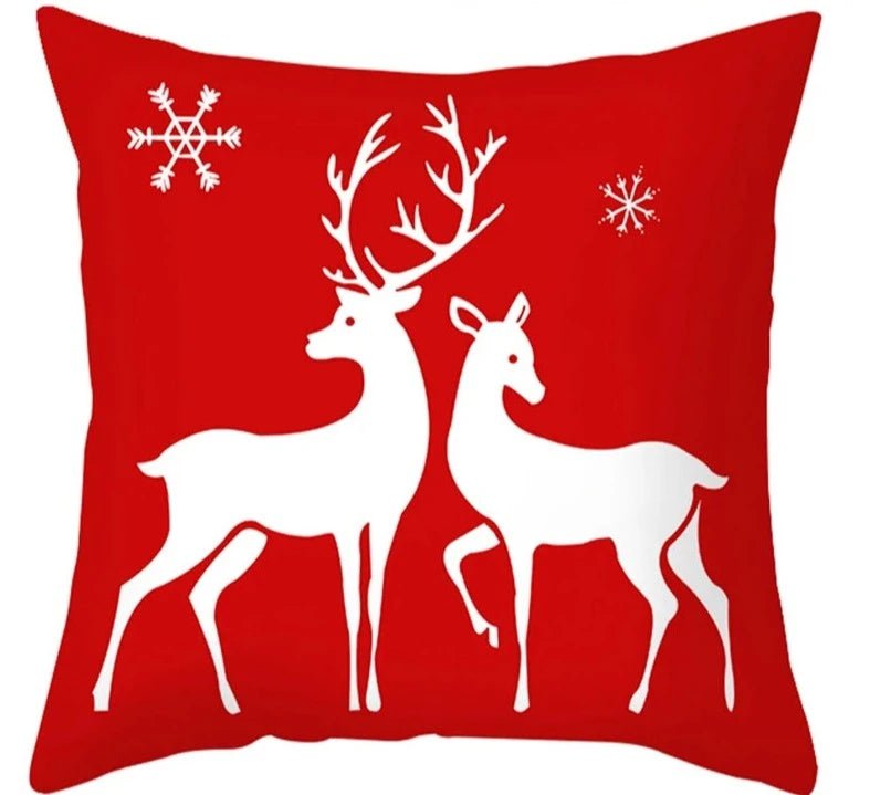 Housses de coussin noel en tissu - Mon - Coussin