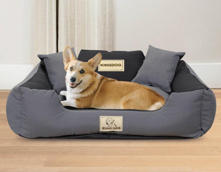 Personalized Washable Dog Bed: Premium Design with Orthopedic Comfort